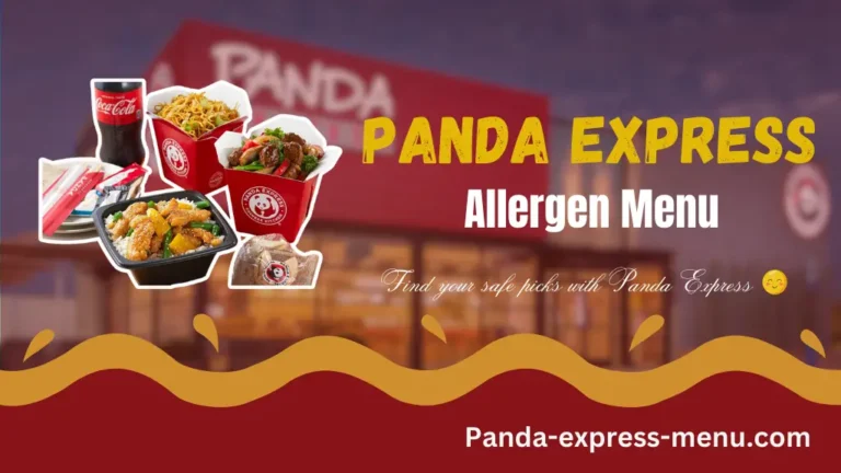 Panda Express Allergen Menu 2025 – Full Allergy Guide