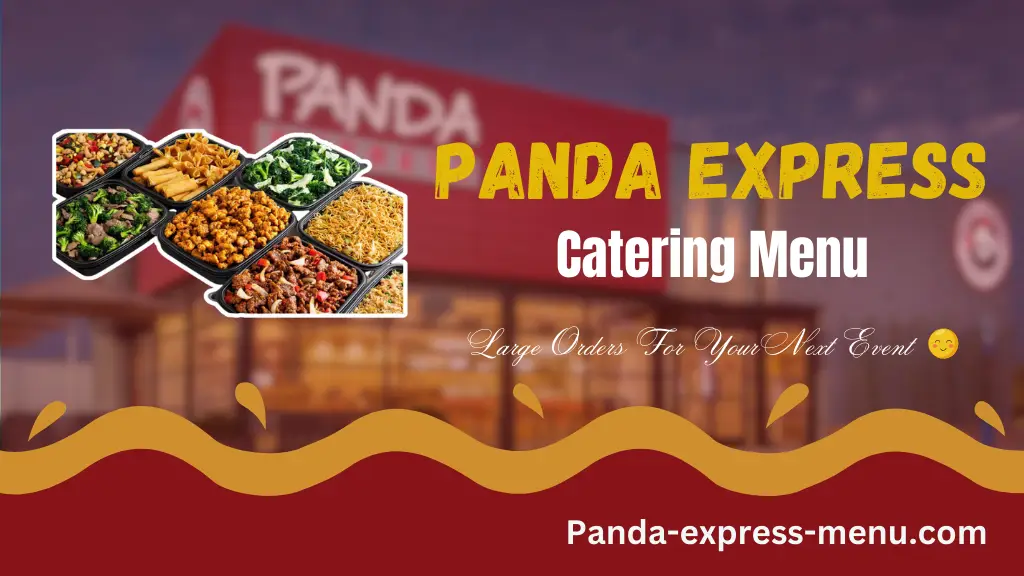 Panda Express Catering Menu