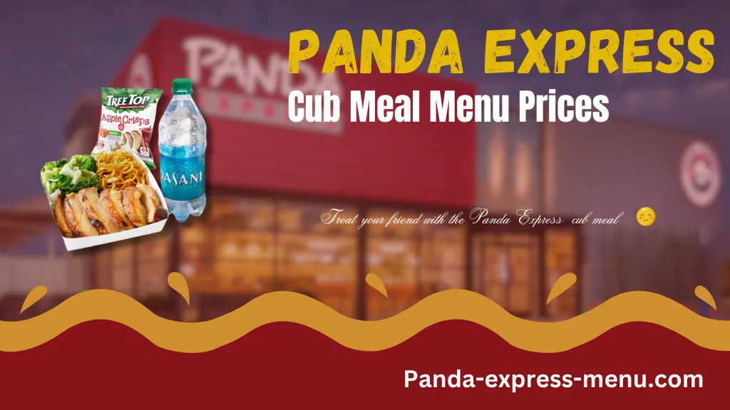 Panda Express Cub Meal