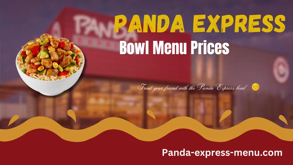 panda express bowl menu price
