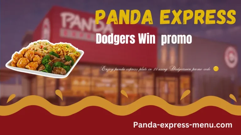 Panda Express Dodgers Win