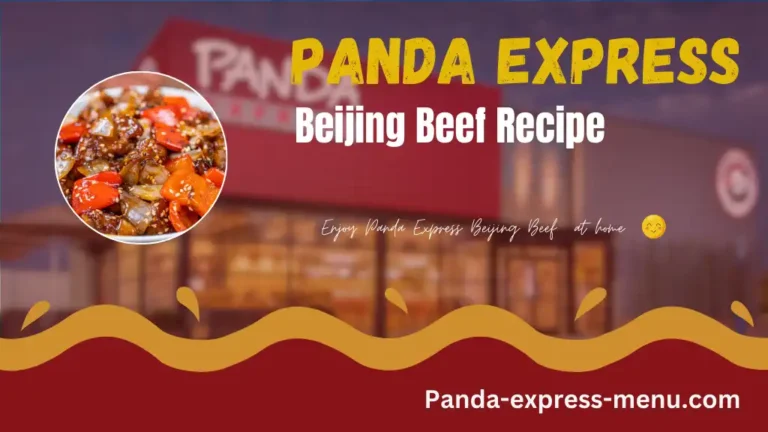 Panda Express Beijing Beef Recipe