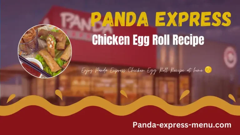 Panda Express Chicken Egg Roll Recipe