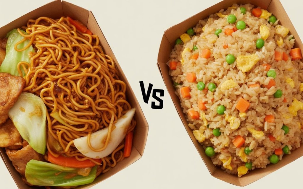 Panda Express Chow Mein vs Fried Rice