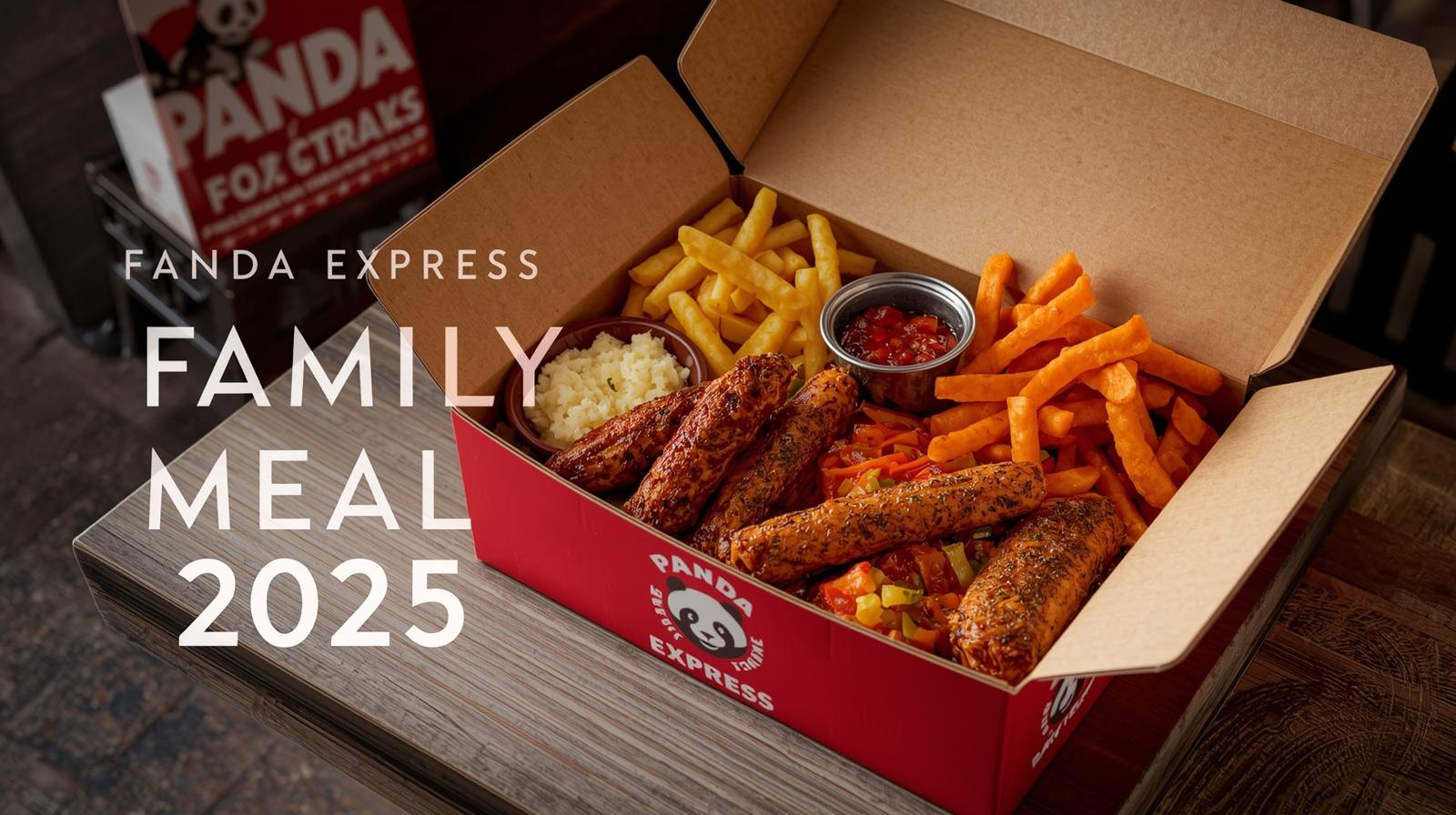 panda express family meal