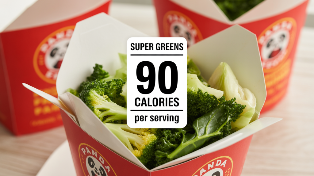 Panda Express Super Greens Calories