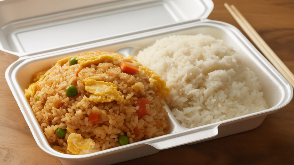 Half-and-Half Fried Rice Combo