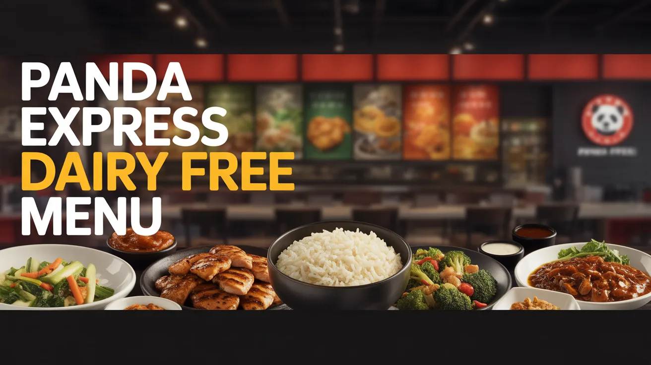 Panda Express Dairy Free Menu