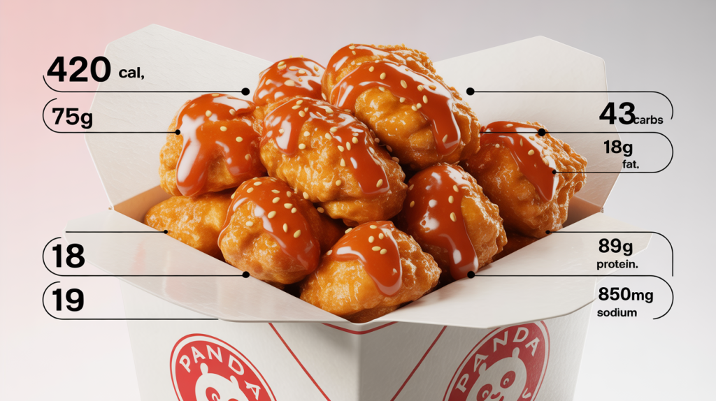 Panda Express Orange Chicken Calories