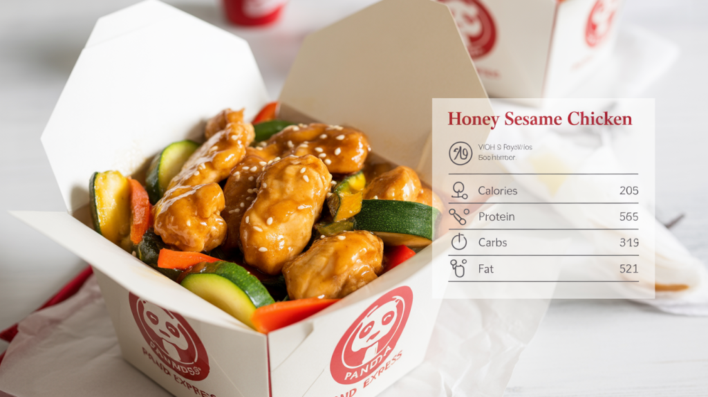 honey sesame chicken panda express