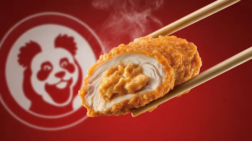 Juicy chicken inside