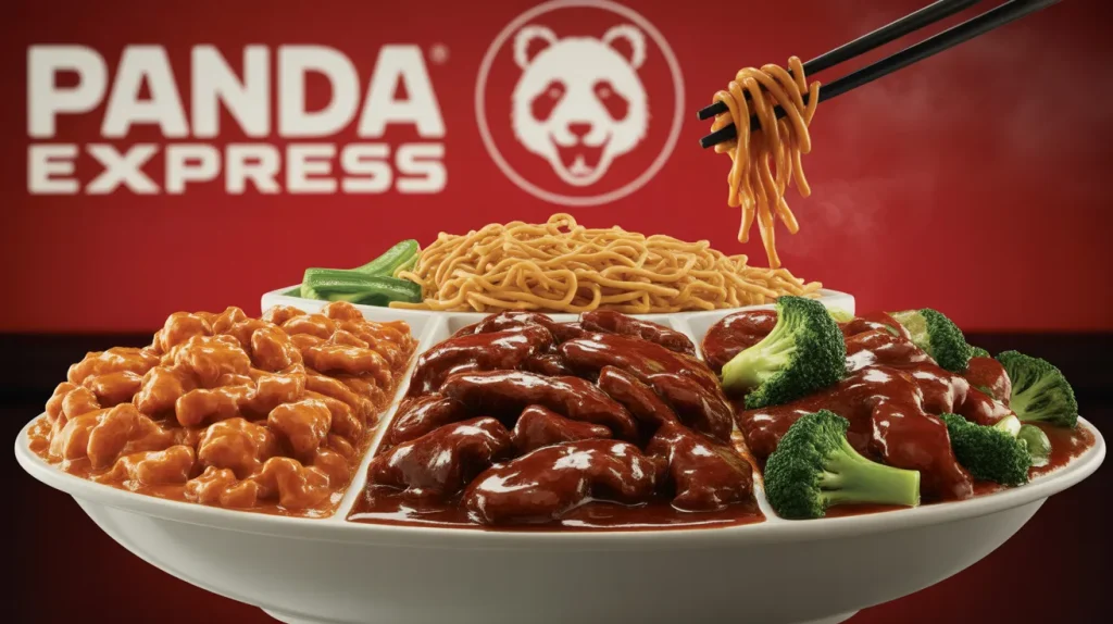 Panda Express Plate